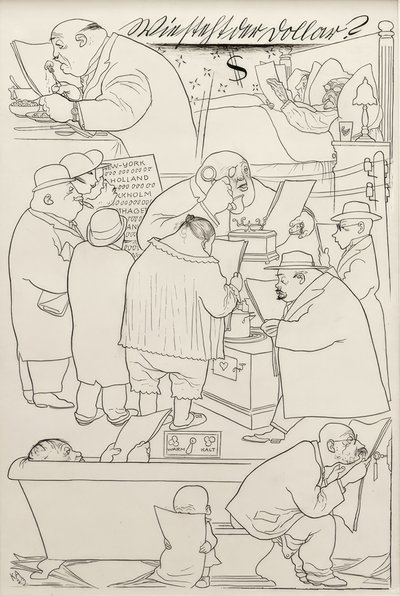 Jak si vede dolar od Karl Arnold