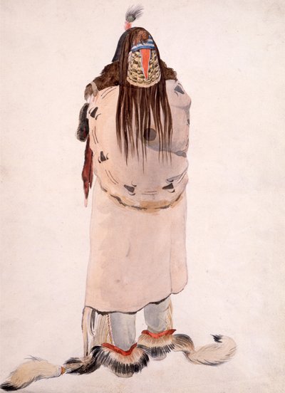 Awasho dichsas, Hidatsa Man od Karl Bodmer