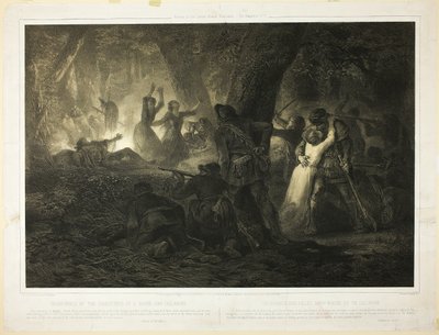 Vysvobození dcer Daniela Boonea a Callawaye, druhá deska z knihy Histoire des Premiere Colons d