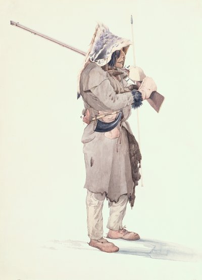 Pasesick-Kaskutau od Karl Bodmer
