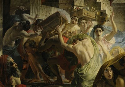 Detail posledního dne Pompejí (Karl Bryullov, 1833, Ruské muzeum) od Karl Pavlovich Bryullov