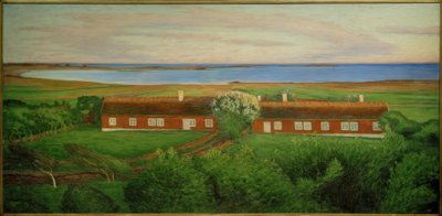 Sousední farmy od Karl Fredrick Nordstrom