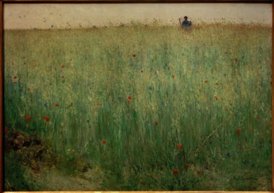 Ovesná pole u Grezu od Karl Fredrick Nordstrom