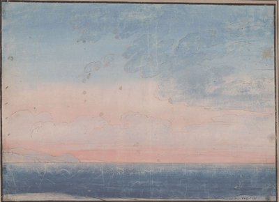 Dekorace pro všeobecné použití. Jižní mořský horizont od Karl Friedrich Schinkel