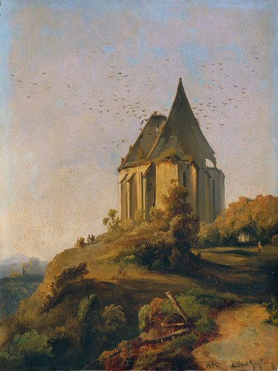 Kirchenruine od Karl Geyling