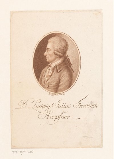 Portrét Ludwiga Hopfnera od Karl Goepfert