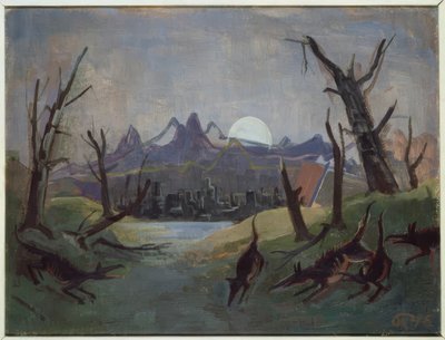 Zlá noc od Karl Hofer