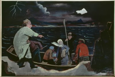 Přistání od Karl Hofer