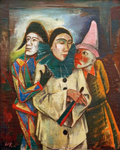 Maskovaný od Karl Hofer