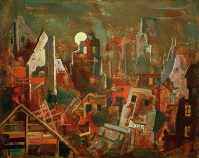 Noc ruin od Karl Hofer