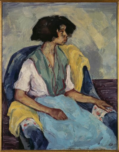 Cikánka od Karl Hofer