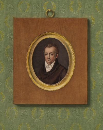 Portrét Johanna Wolfganga Goetha od Karl Josef Raabe