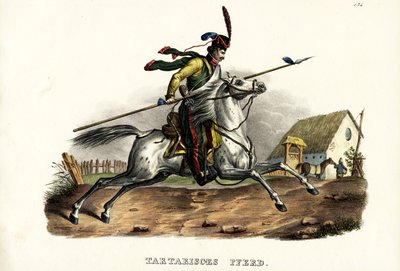Tartariánský kůň, 1824 od Karl Joseph Brodtmann
