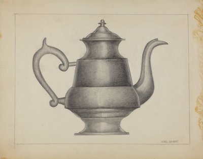 Cínová konvice od Karl Joubert