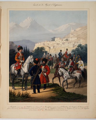 Konvoj Jeho císařské Výsosti, 1867 od Karl Karlovich Piratsky