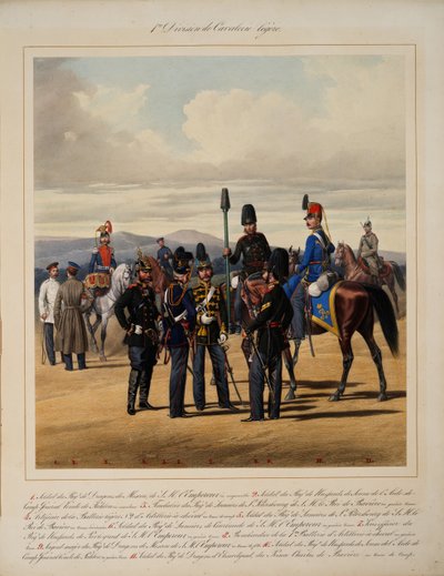 První divize lehké jízdy, 1867 od Karl Karlovich Piratsky