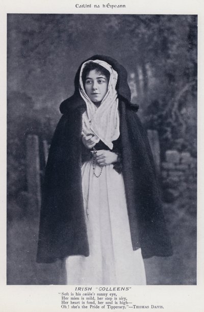 Irský "Colleens" (černobílá fotografie) od Karl Karlovich Piratsky