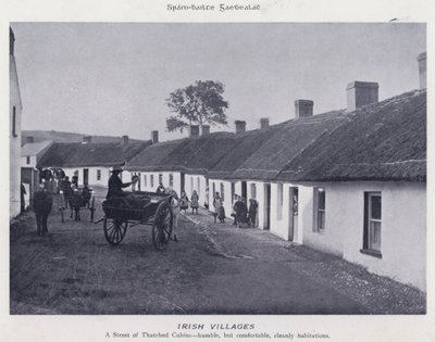 Irské vesnice (černobílá fotografie) od Karl Karlovich Piratsky