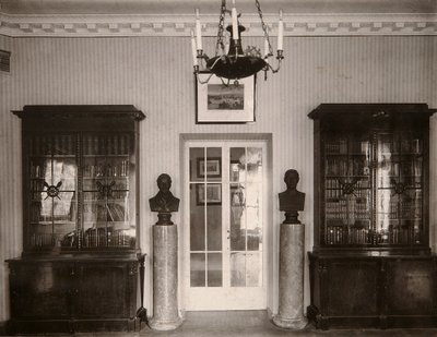 Muzeum císařského Puškinova lycea v Petrohradě, Rusko, 1910. od Karl Kubesch