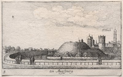 Pár zajímavých míst...: Plate 5, Augsburg od Karl Ludwig Bernhard Buchhorn