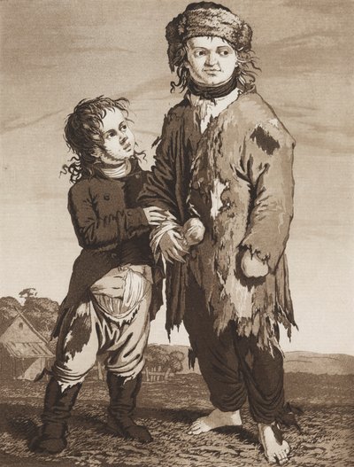 Mladí žebráci od Karl Ludwig Bernhard Buchhorn
