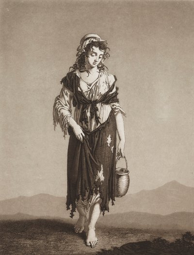 Mladí žebráci, c. 1800. od Karl Ludwig Bernhard Buchhorn