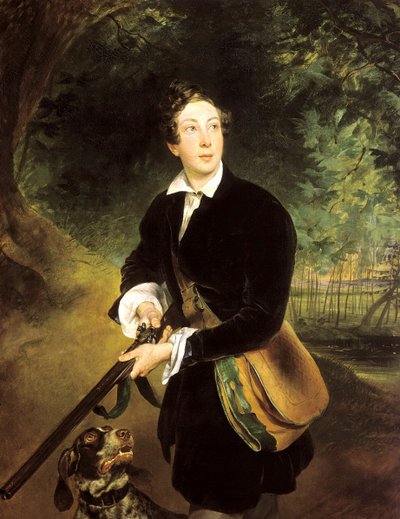 Portrét autora hraběte Alexeje Konstantinoviče Tolstého, 1817-1875, 1836. od Karl Pavlovich Bryullov