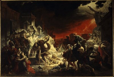 Poslední den Pompejí od Karl Pavlovich Bryullov