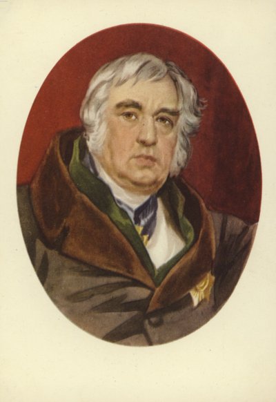 Ivan Krylov, ruský fabulista od Karl Pavlovich Bryullov