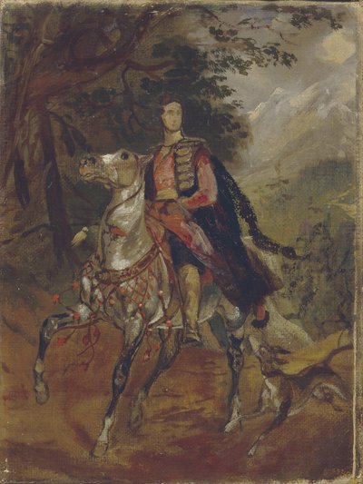 Portrét hraběte Anatole Nikolajeviče Děmidova, 1. knížete San Donato 1812-1870, c. 1831 od Karl Pavlovich Bryullov