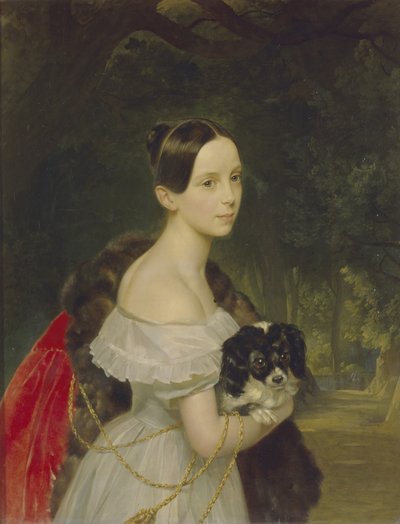 Portrét Uljany M. Smirnové, 1837-1840 od Karl Pavlovich Bryullov