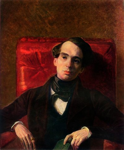 Portrét spisovatele Alexandra Nikolajeviče Strugovščikova, 1840, 1965. od Karl Pavlovich Bryullov