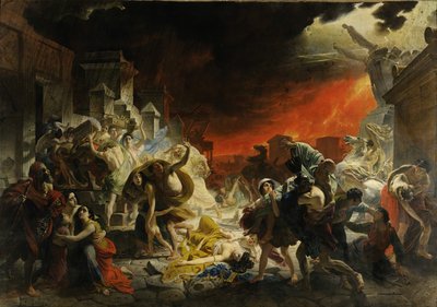 Poslední den Pompejí od Karl Pavlovich Bryullov