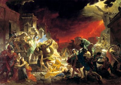 Poslední den Pompejí od Karl Pavlovich Bryullov