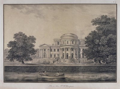 Palác Yelagin v Petrohradě, 1823 od Karl Petrovich Beggrov