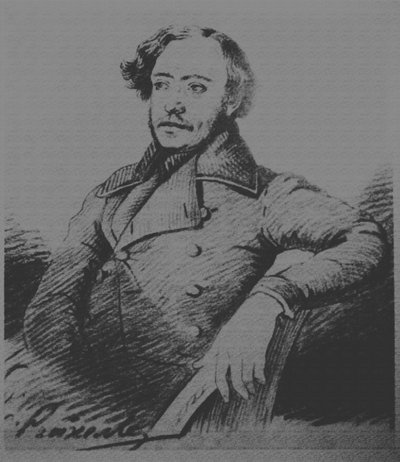Nikolaj Platonovič Ogarev 1813-1877, str. 1840 od Karl Reichel