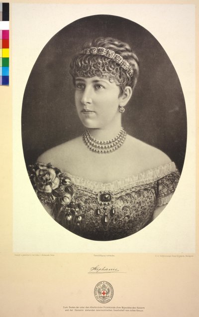 Rakouská korunní princezna Stephanie od Karl Ritter Von Kobierski