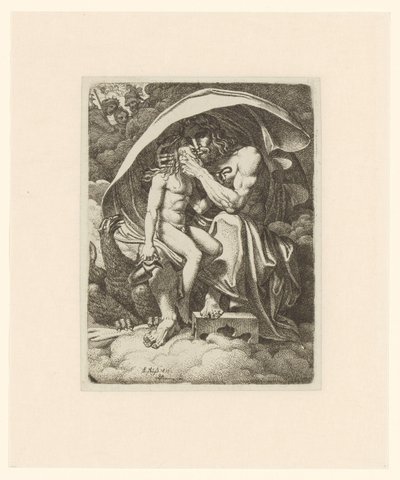 Jupiter a Ganymedes od Karl Russ