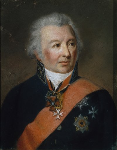 Portrét Alexandra Alexandroviče Sablukova 1749-1828, 1819 od Karl Wilhelm Bardou