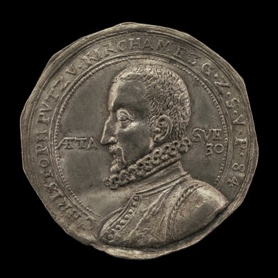 Christoph Putz von Kirchameg, mincmistr v Praze 1590, 1584. od Karl von Bieberstein