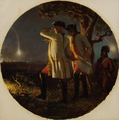 Útok na Schweidnitz v roce 1761 od Karl von Blaas