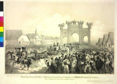 Rakouský císař František Josef I. od Karoly Sterio
