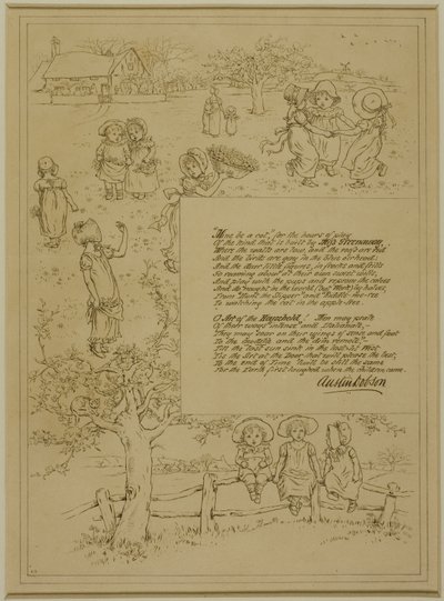 Studium pro domácí krásu od Kate Greenaway