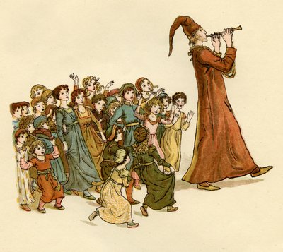 Krysař z Hamelnu od Kate Greenaway