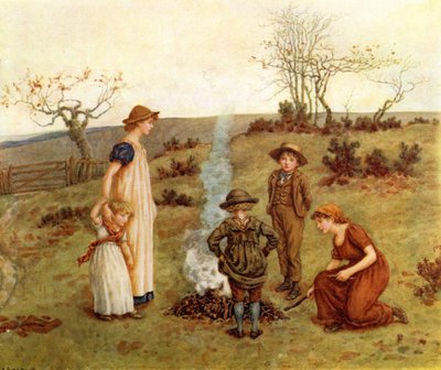 Oheň z tyče od Kate Greenaway od Kate Greenaway