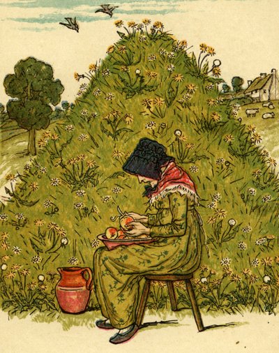Byl tam starý od Kate Greenaway