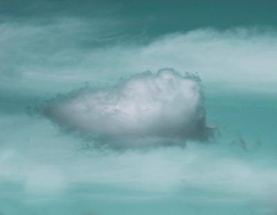 Kosmická loď Cloud, 2021 (foto) od Katha Wood