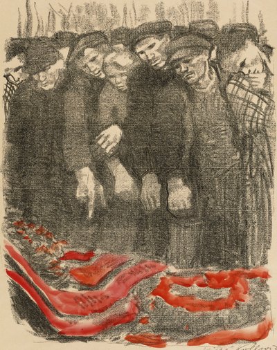 Marzfriedhof, 1913 od Käthe Kollwitz