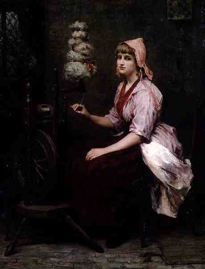 Dívka na kolovratu od Katherine D. M. Bywater
