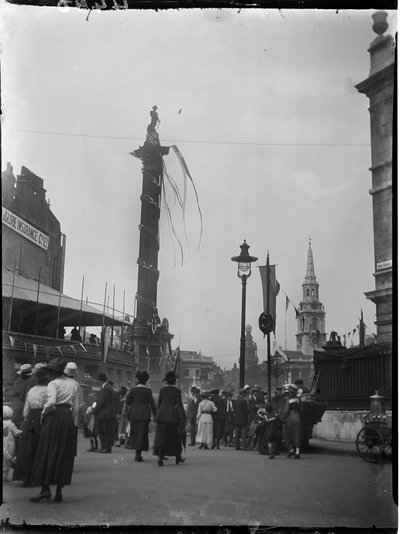 Trafalgar Square, St James, City Of Westminster, Londýn od Katherine Jean Macfee